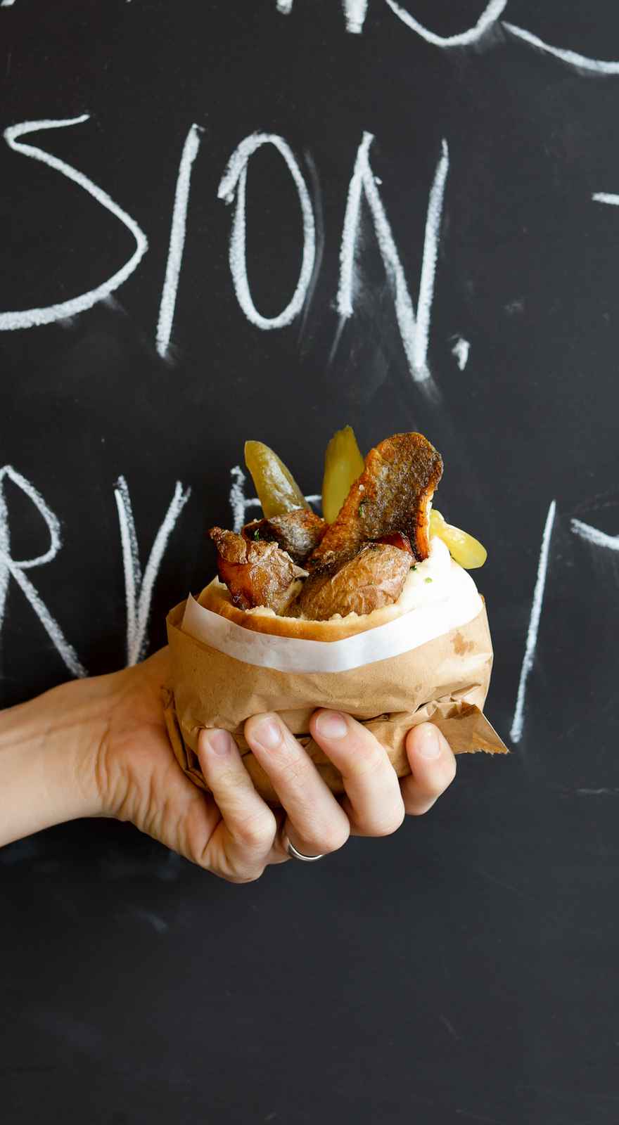 IN-A-PITA: Fish N' Chips