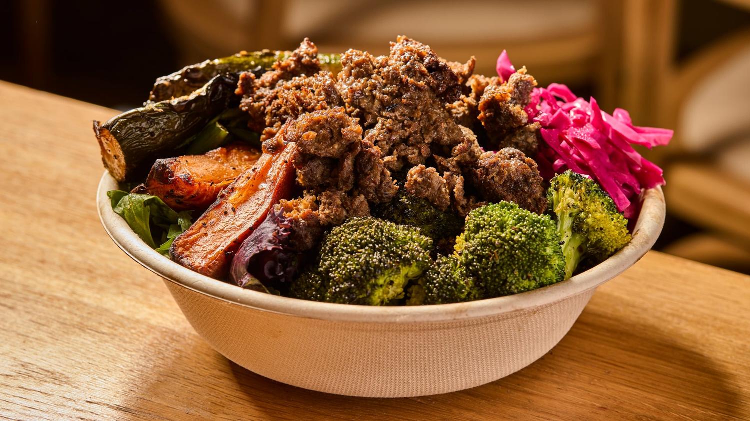 Spiced Minced Lamb Bowl
