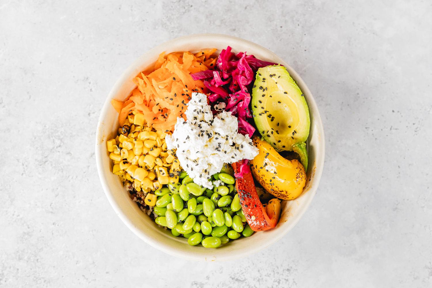 In a Hurry Rainbow Bowl 