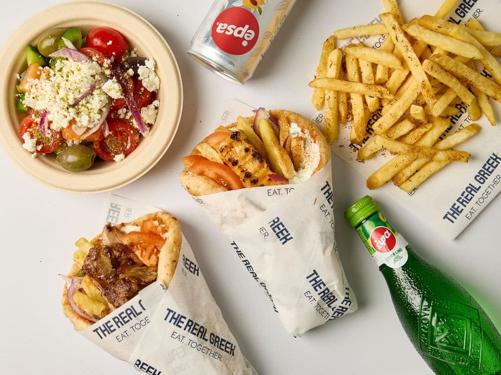 Souvlaki Wrap Meal Deal for 2