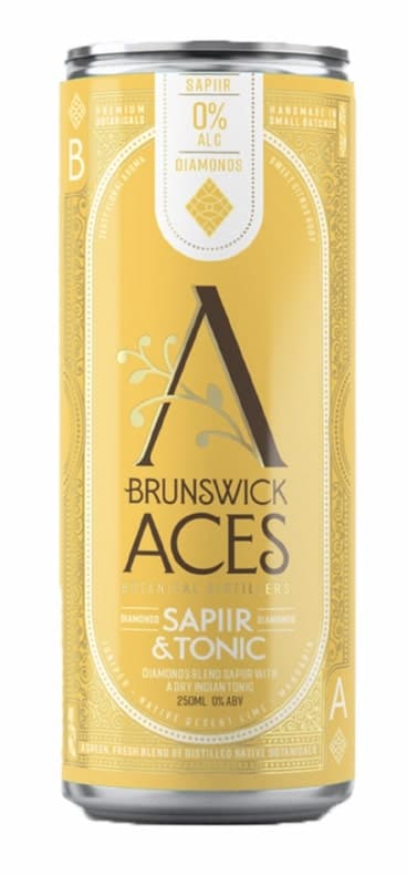 Brunswick Aces, 0% Alcohol & Tonic/Mixer, 250ml
