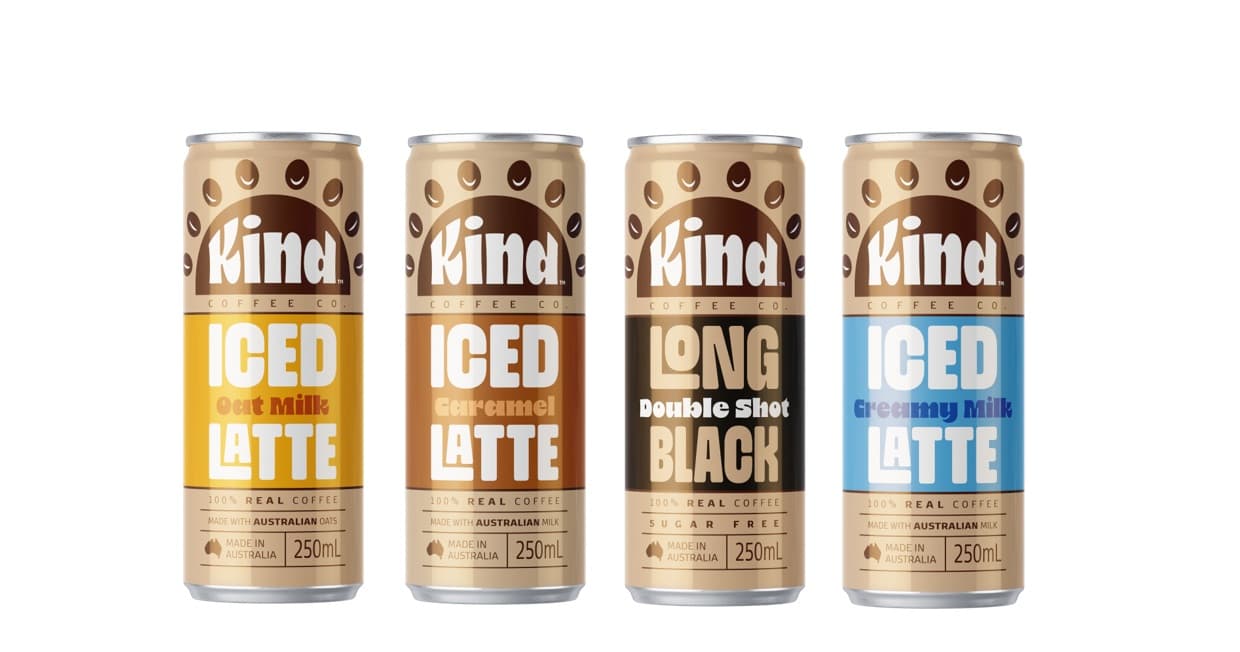 The Kind Coffee Co, RTD Iced Coffees, 250ml