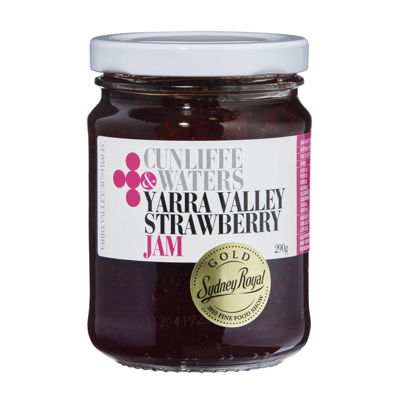 Cunliffe & Waters, Various Sweet Jams, 290g