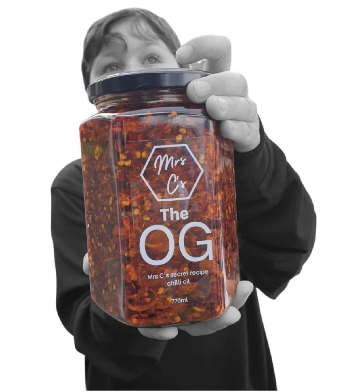 Mrs. C's The OG 'The Boss' Chilli Oil, 770ml