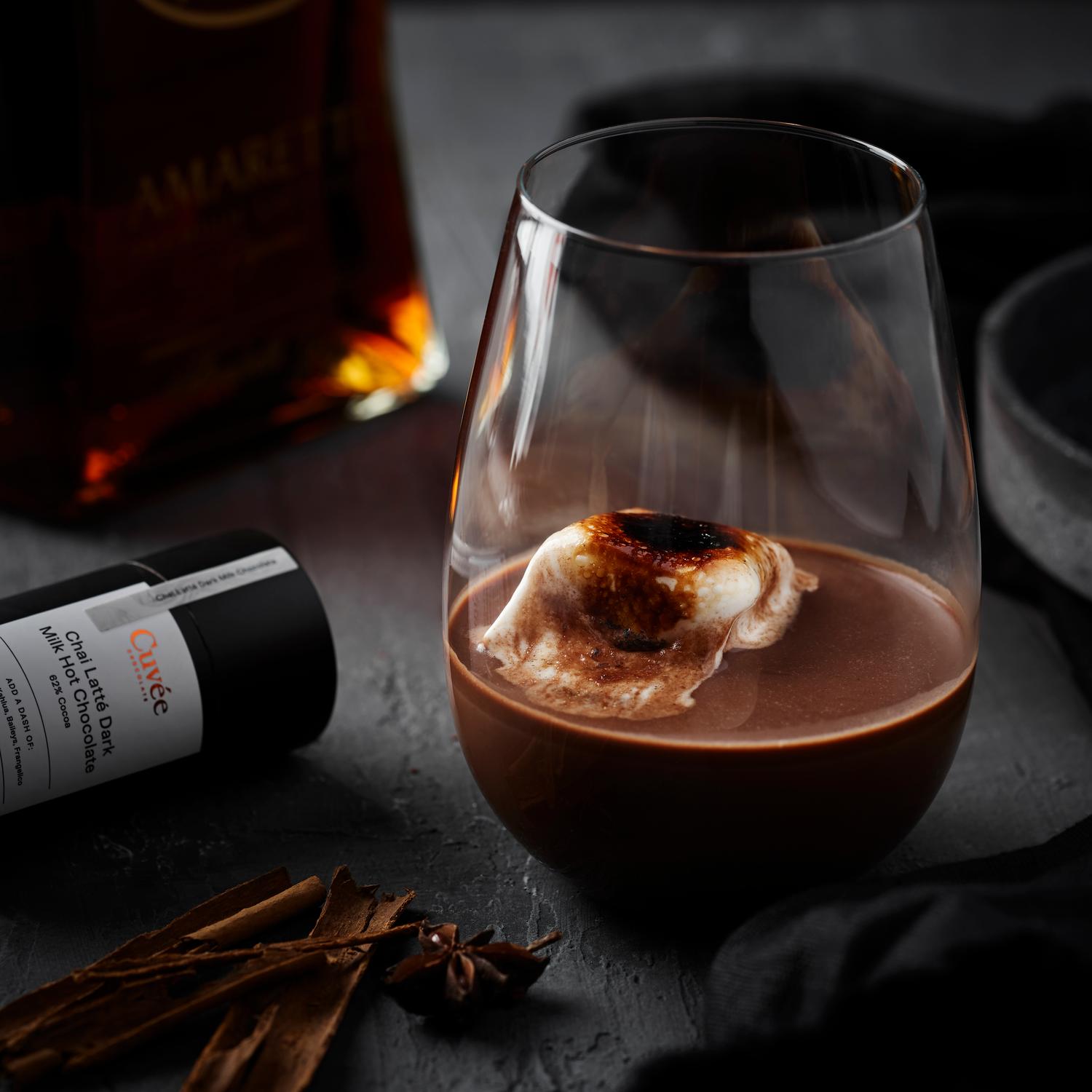 Cuvée Chocolate 72% Classic Sea Salt Hot Choc 1kg