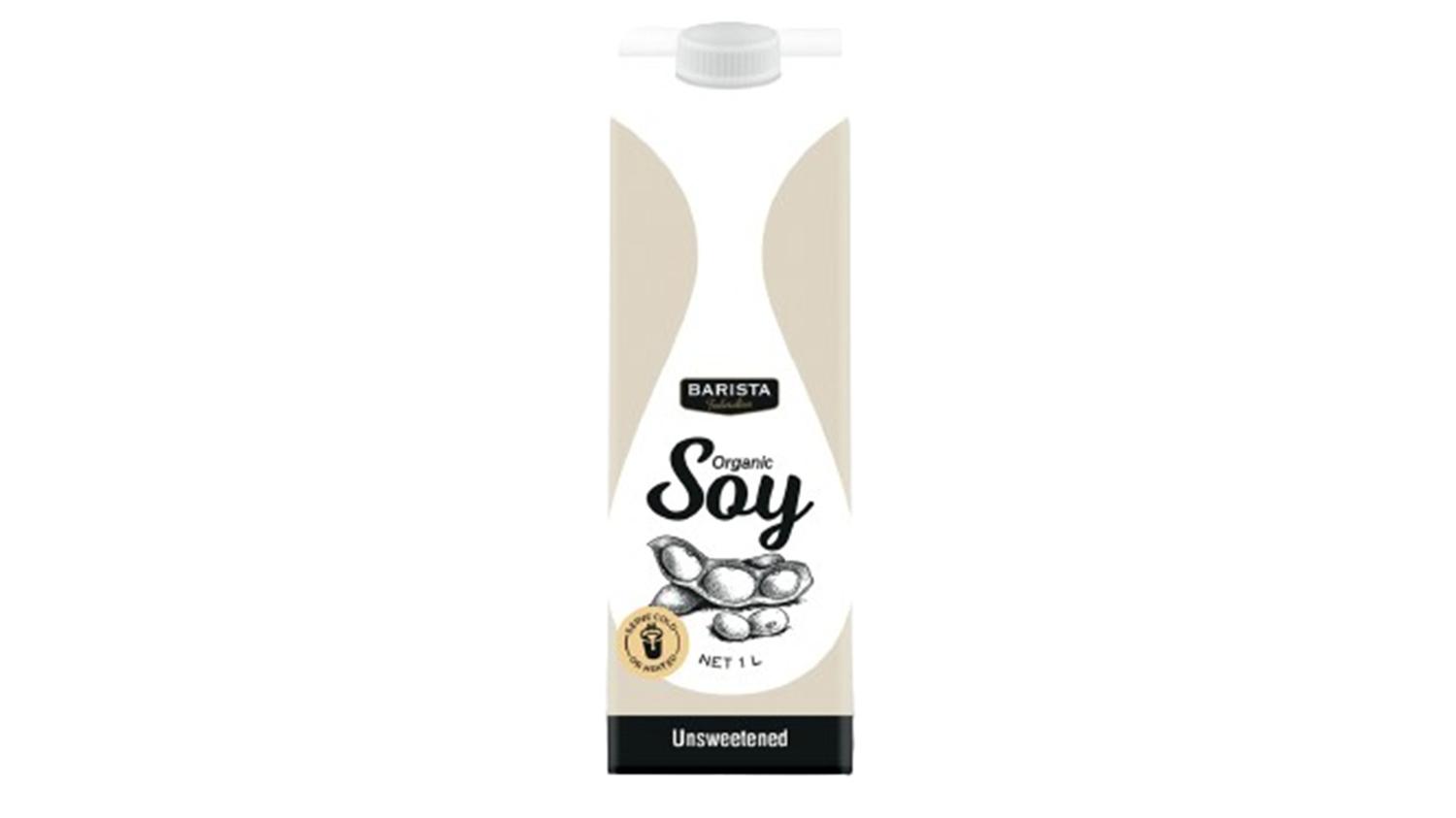 Barista Federation Unsweetened Organic Soy Milk