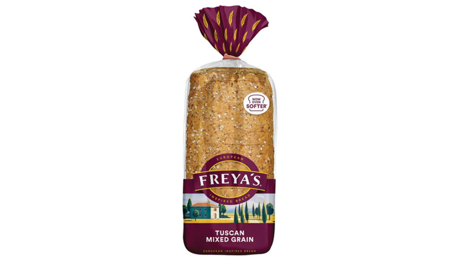 Freyas Bread Tuscan Mixed Grain Toast Per Loaf