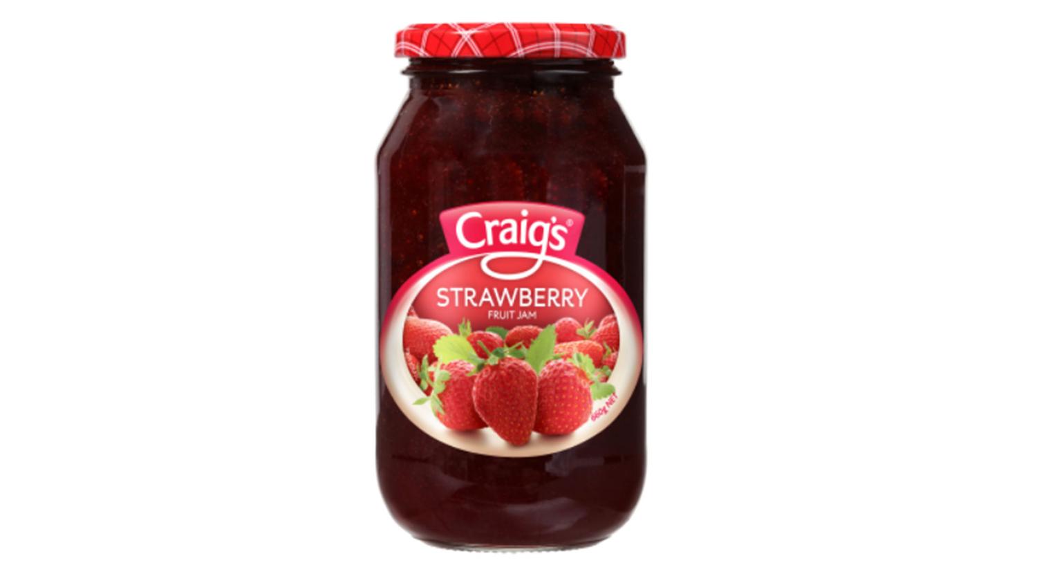 Craigs Strawberry Jam 660g