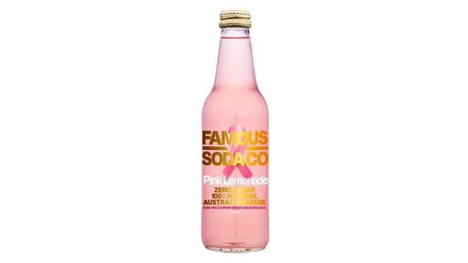 Famous Soda  Pink Lemonade 330ML