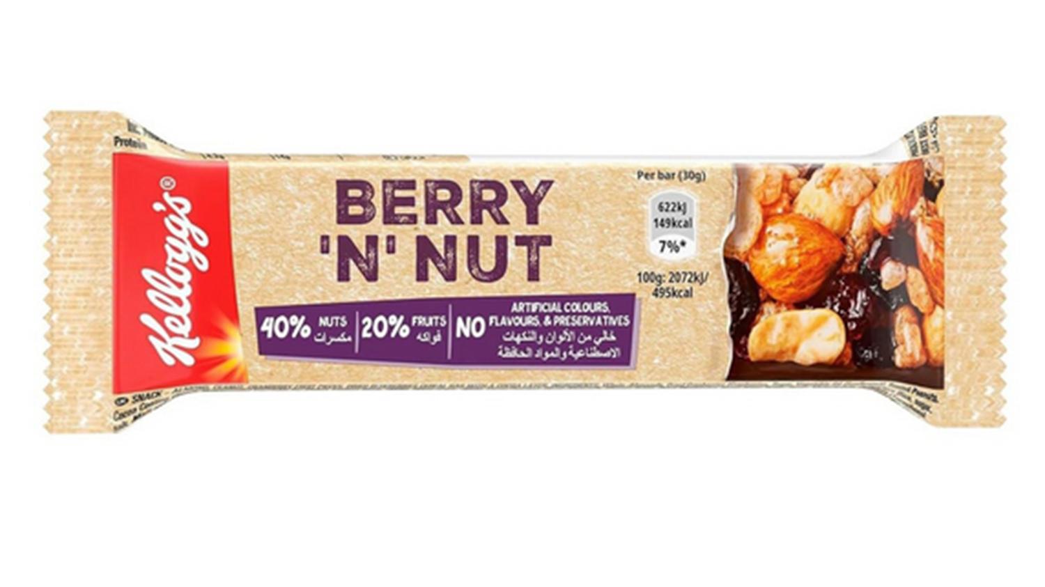 Kellogg's Berry & Nut Bar 30G