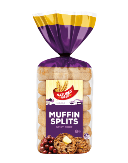 Nature's Fresh Fruit Split Muffins