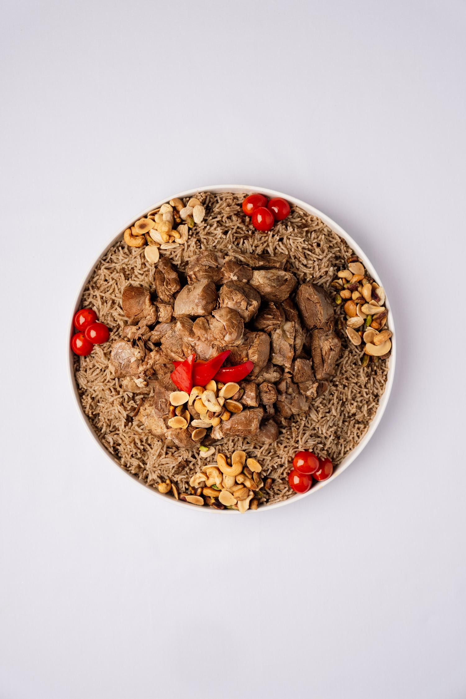 Lamb Mansaf Rice Tray