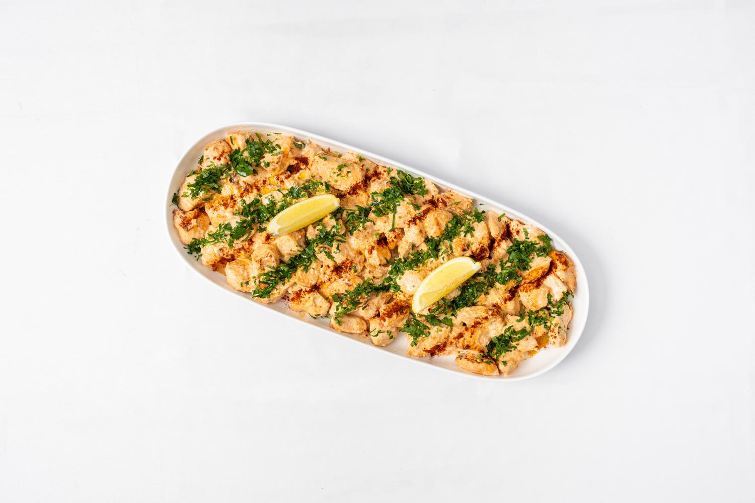 Lemon Garlic Chicken Tray