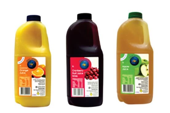 Assortment of Juices