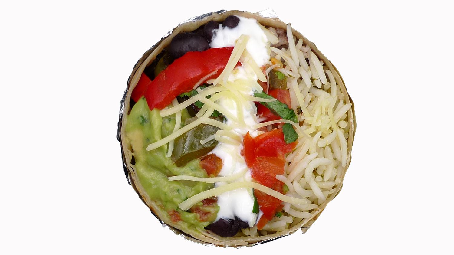 VEGETARIAN BURRITO