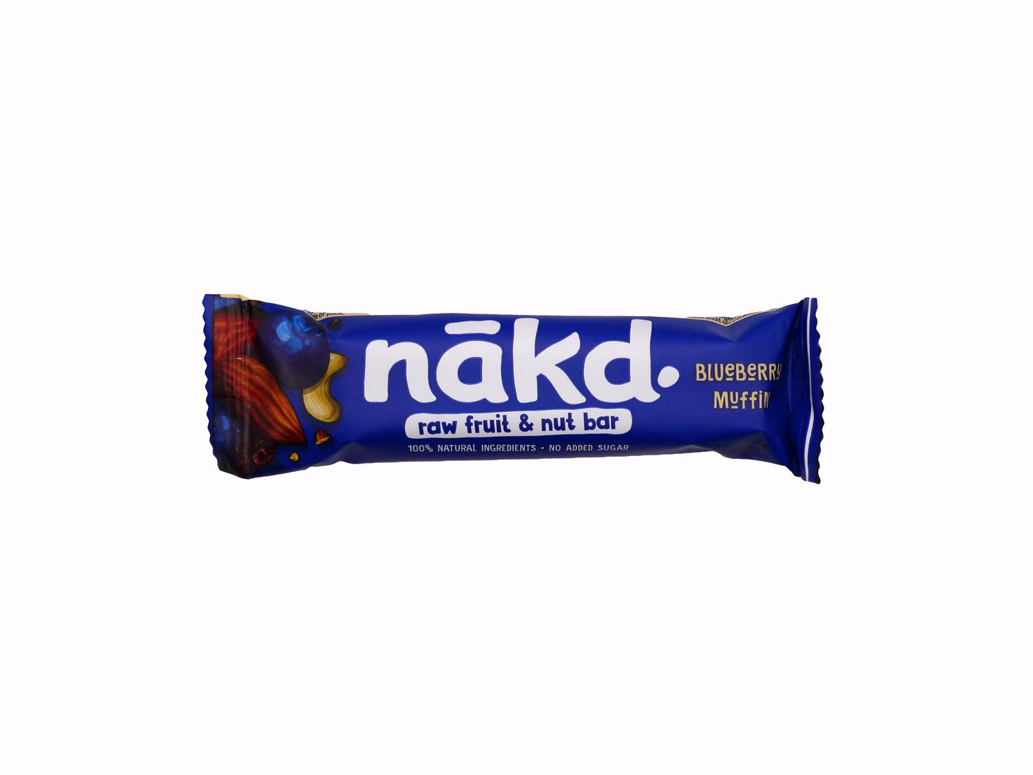 Nakd. Raw Fruit & Nut Bar - Blueberry Muffin
