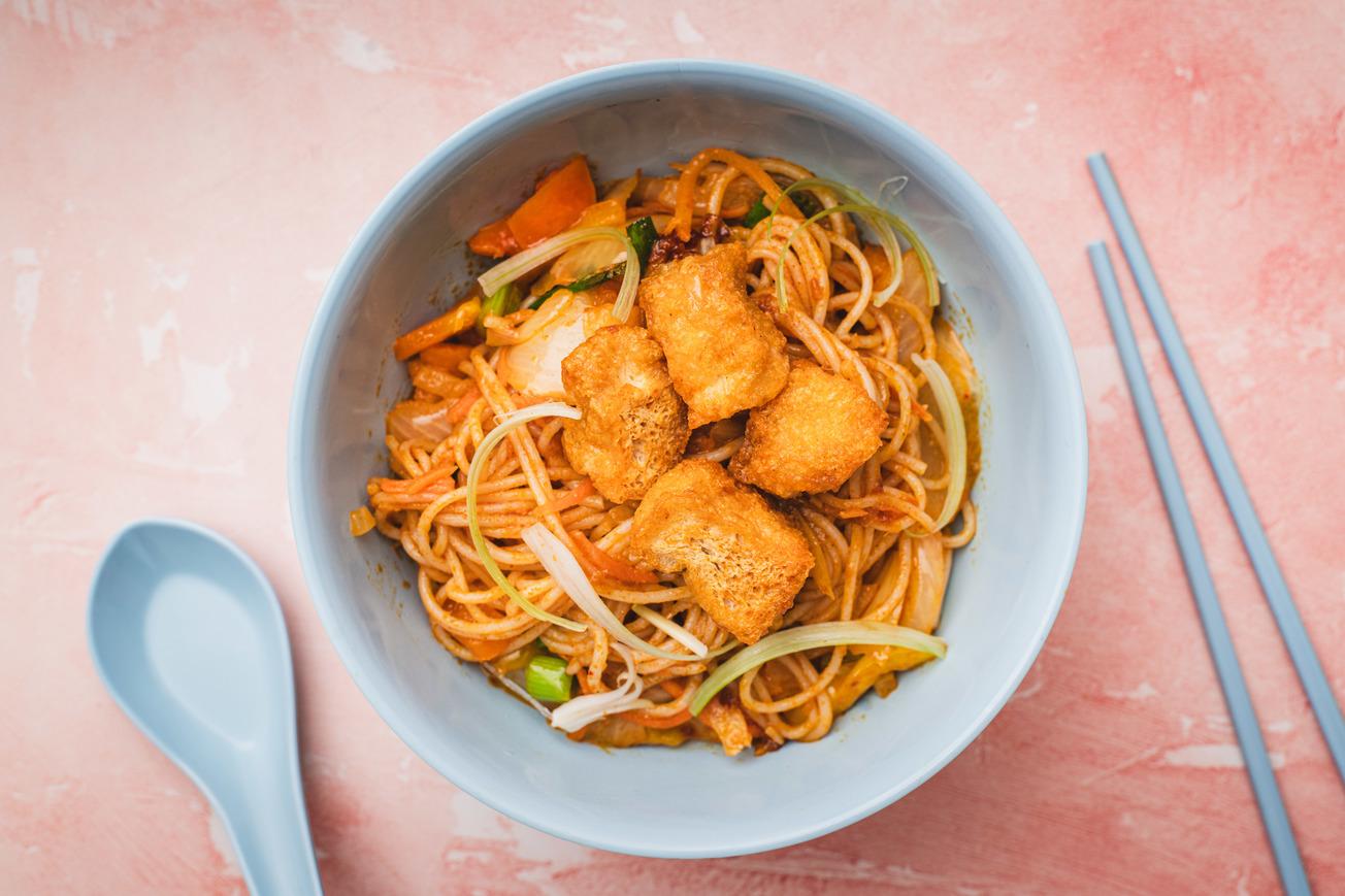 Singapore Noodle - Tofu (VEGAN)