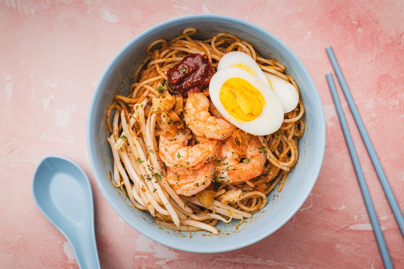 Fried Laksa Noodle with Sambal