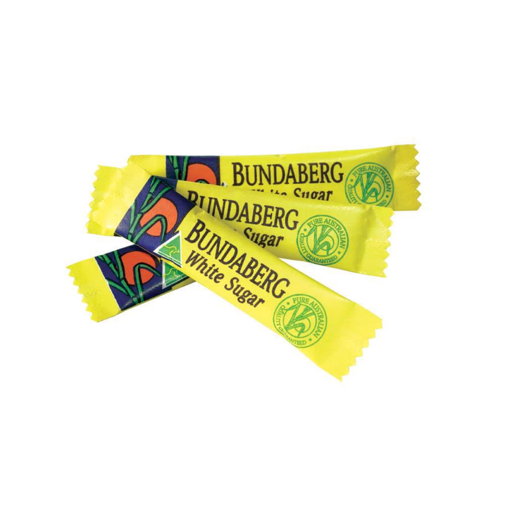 Bundaberg White Sugar Sticks, 2000pc Box