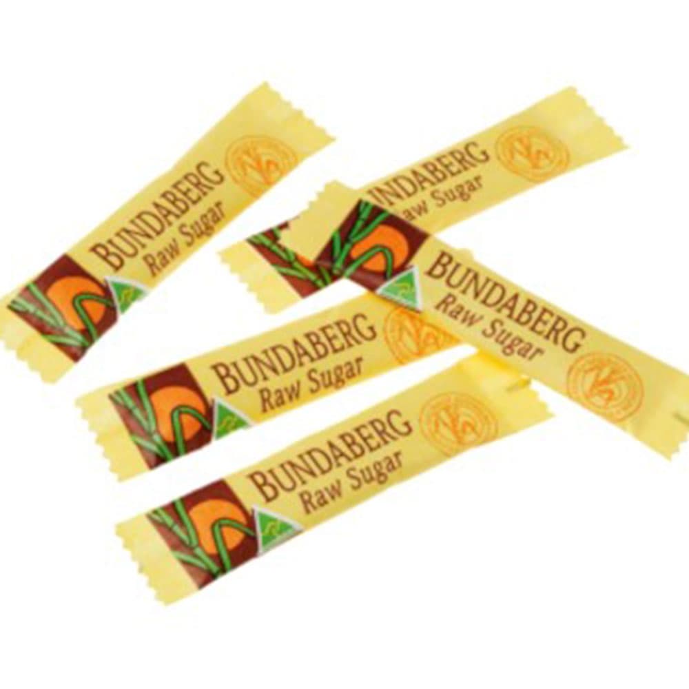 Bundaberg Raw Sugar Sticks, 2000pc Box