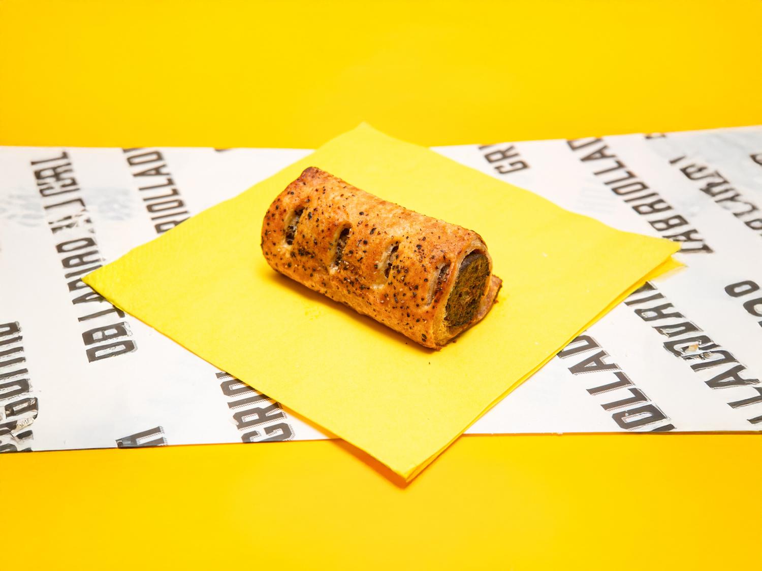 Sausage Roll with Black Pudding