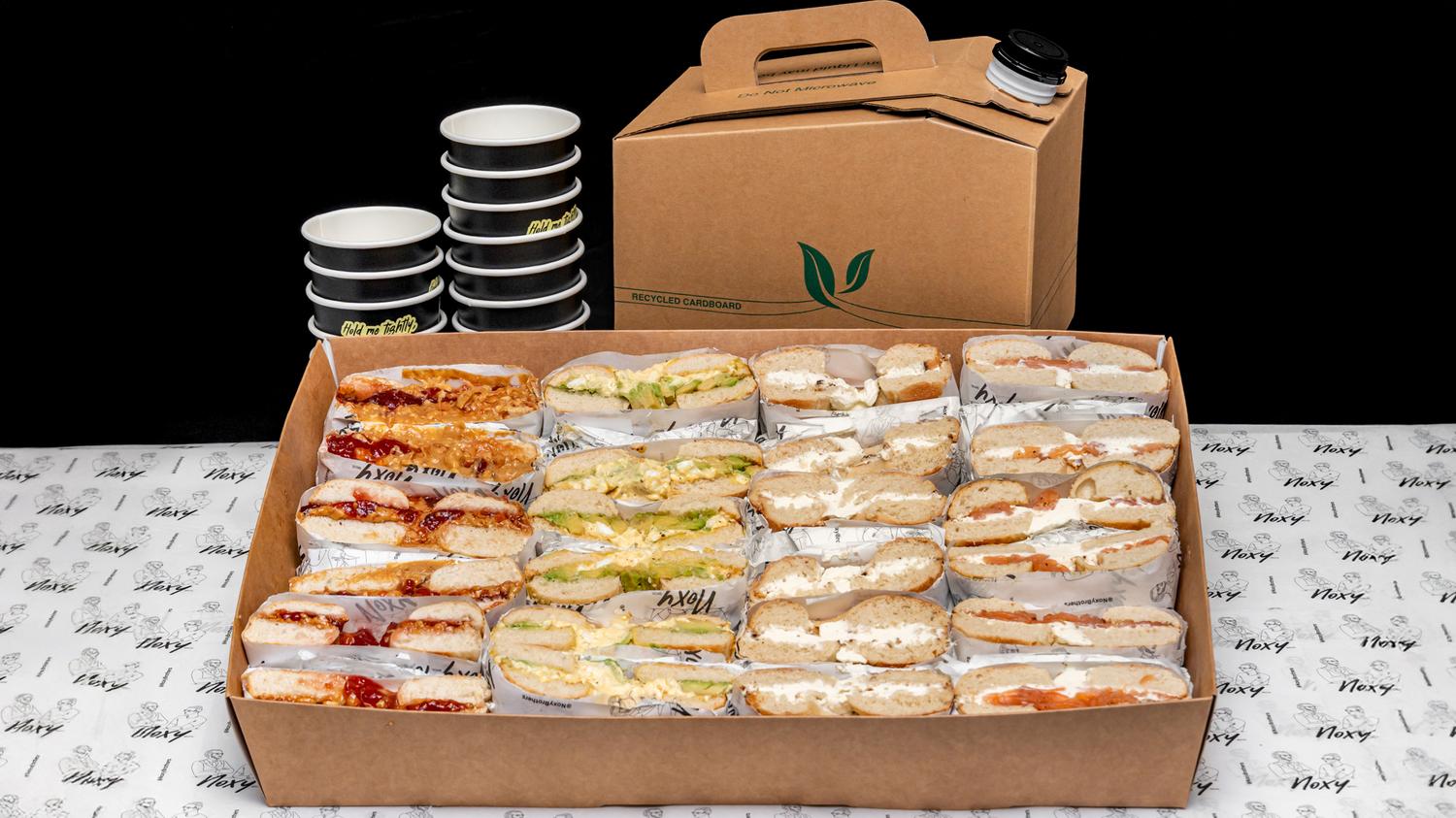 Breakfast bagel & coffee bundle