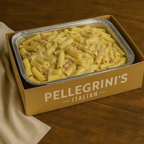 Gluten Free Penne Carbonara
