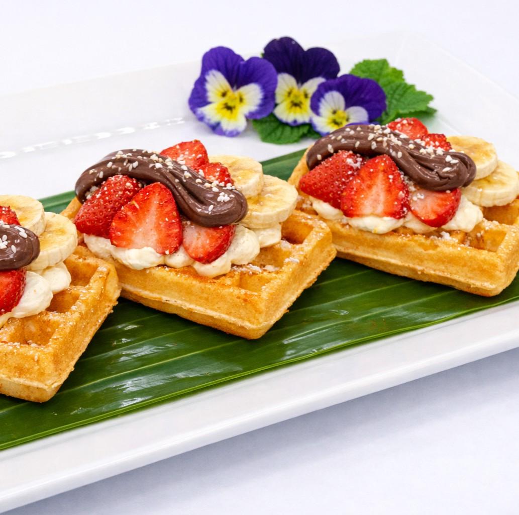 Mini Sweet Waffles