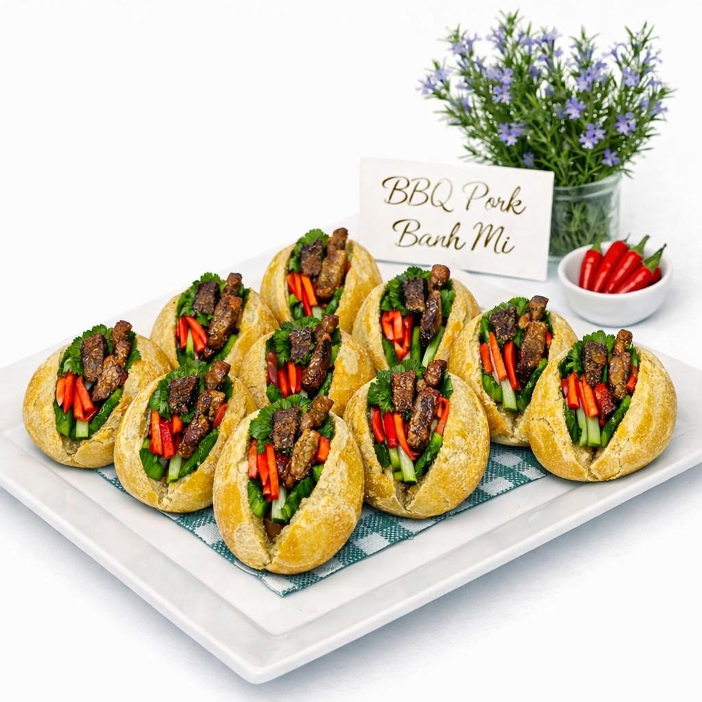 Mini Banh Mi - BBQ Pork