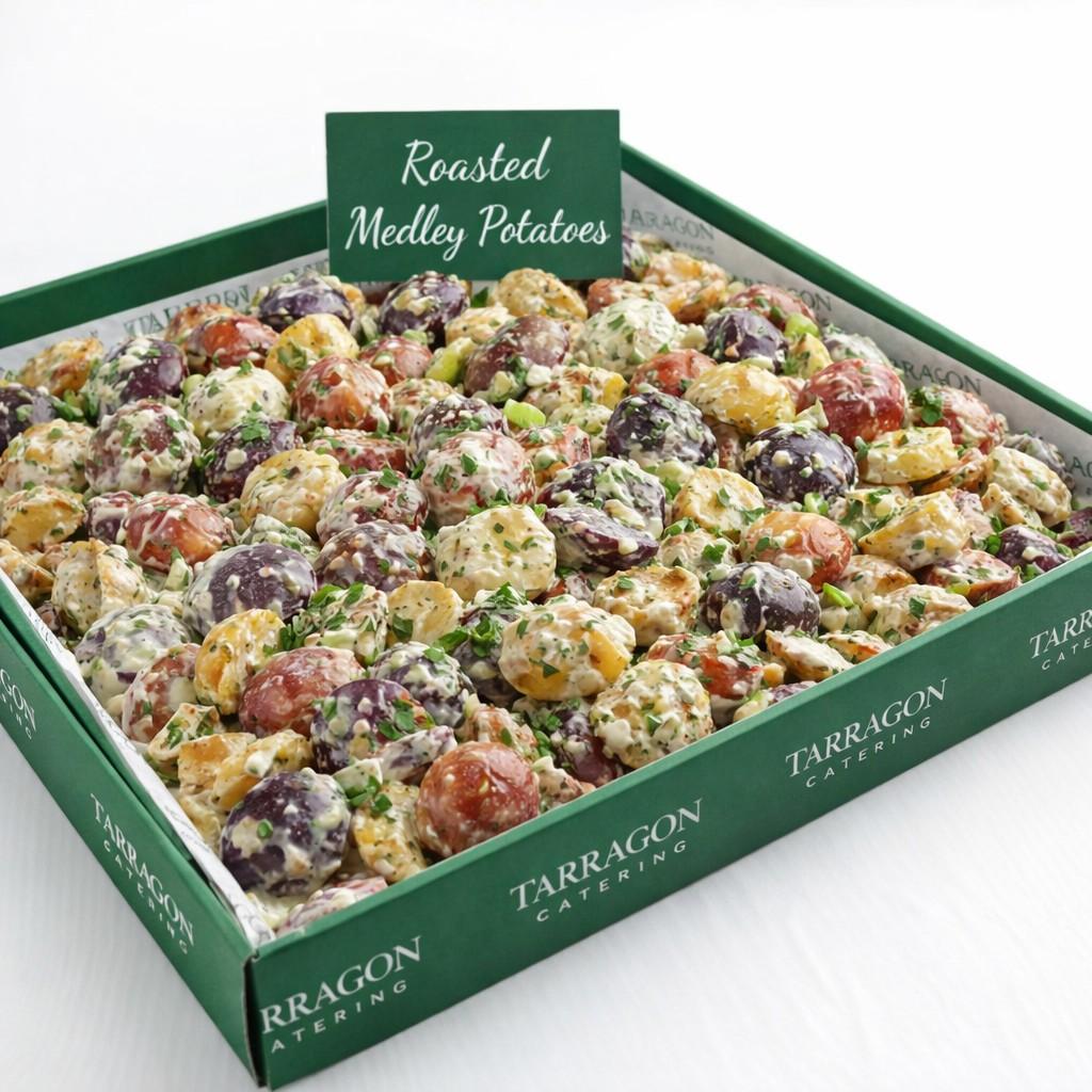 Roasted Medley Potato and Veg Salad