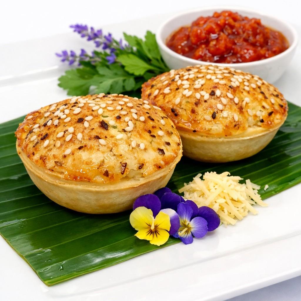 Gourmet Butter Chicken Pies