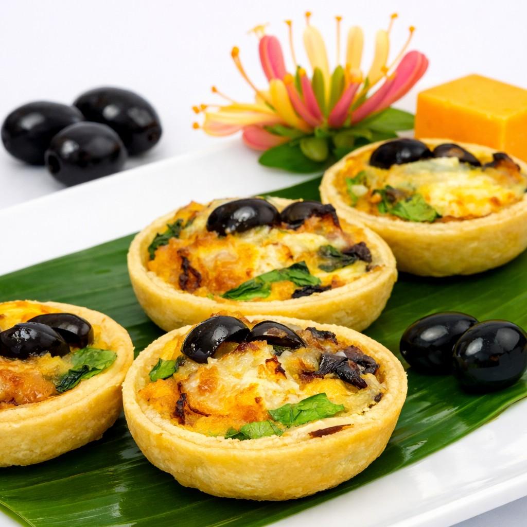 Mini Vegetarian Quiche