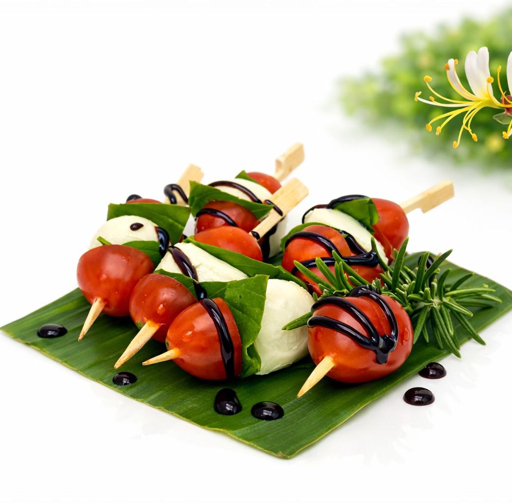Bocconcini Tomato & Basil Skewer