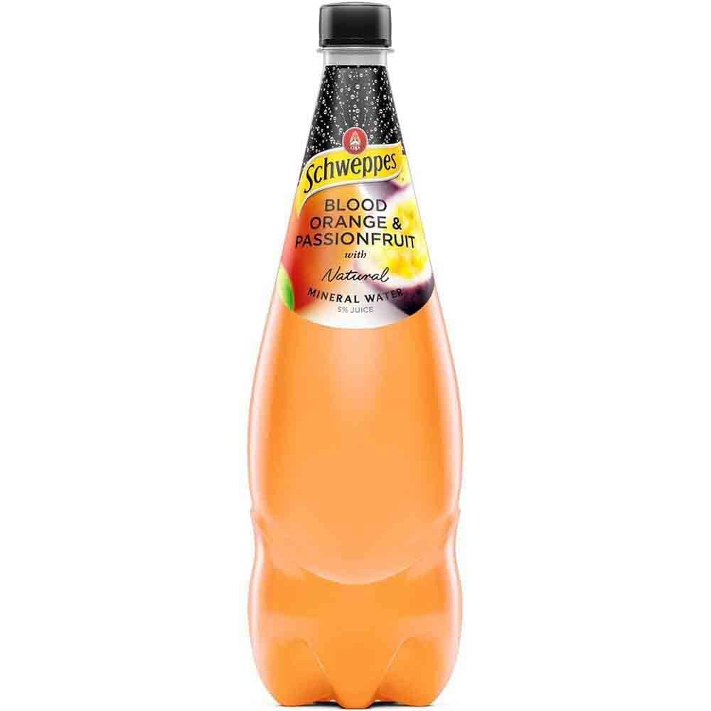 Schweppes Sparking Flavoured Mineral Water 1.1L