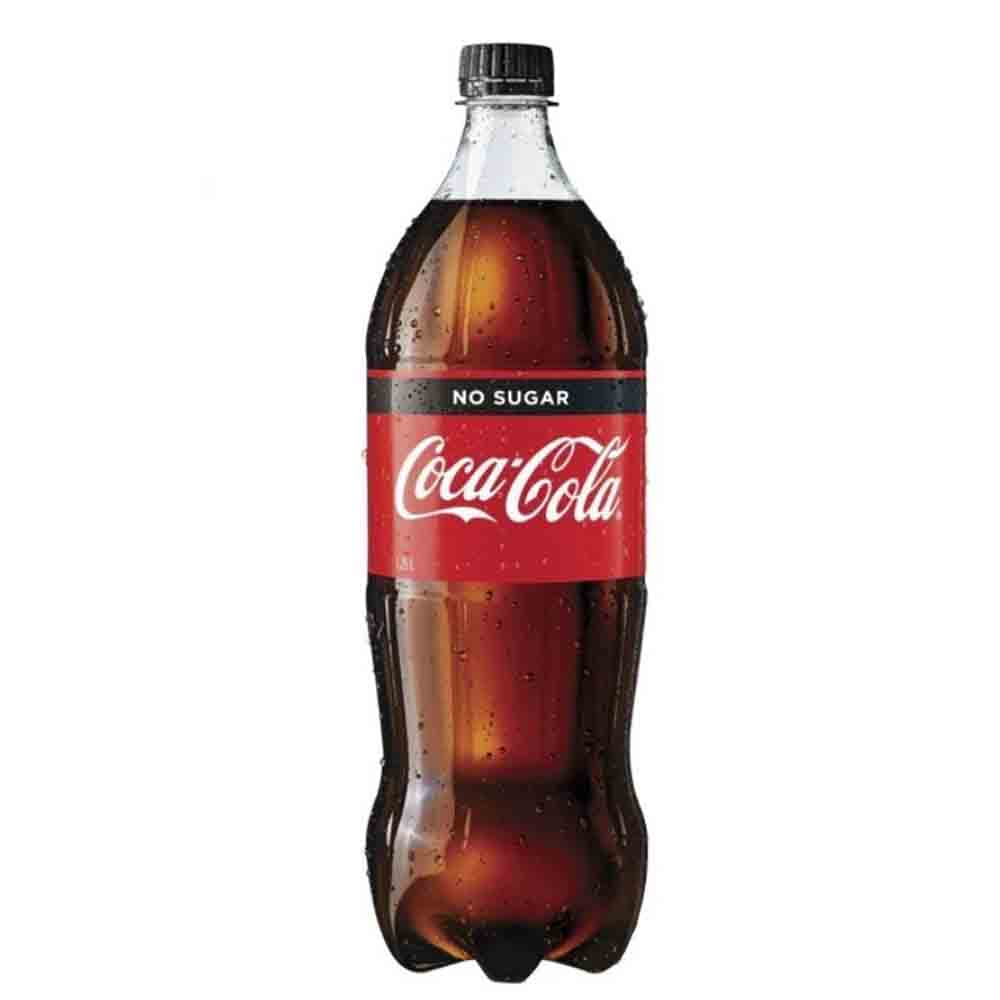 Coca-Cola Zero Sugar Soft Drink Bottle 1.25 Litre