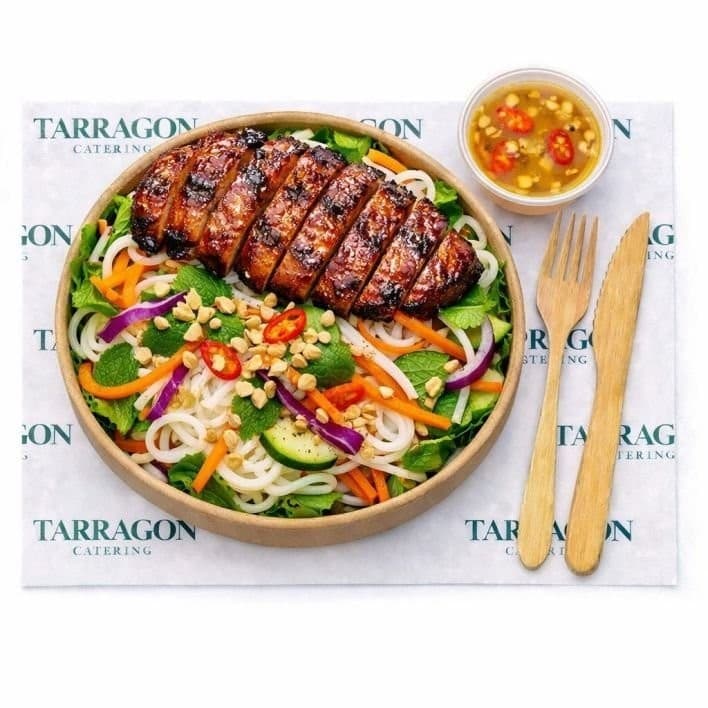 Homemade Grilled Pork & Noodle Salad (Main Couse) 