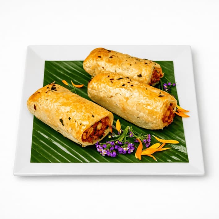 Vegan Korean Spiced Rolls