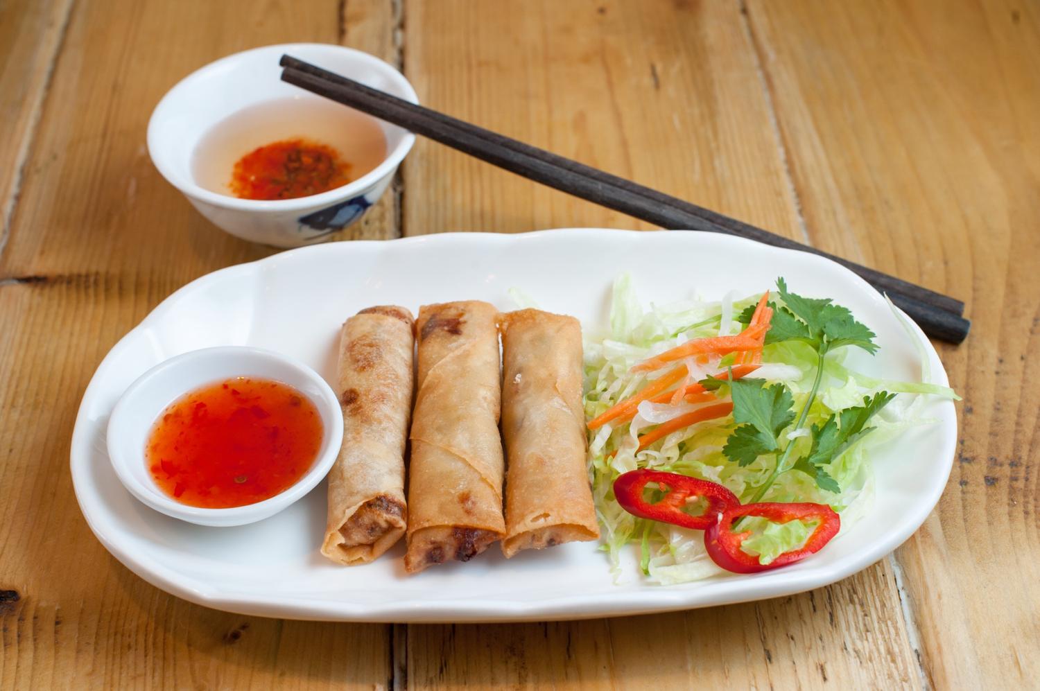 Vegetarian Spring Rolls