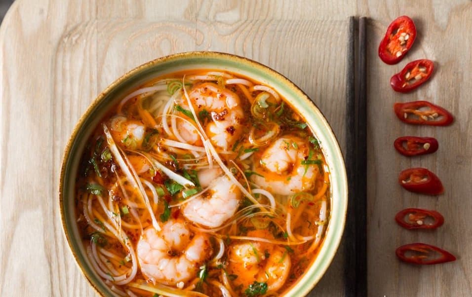 Spicy Prawn Pho