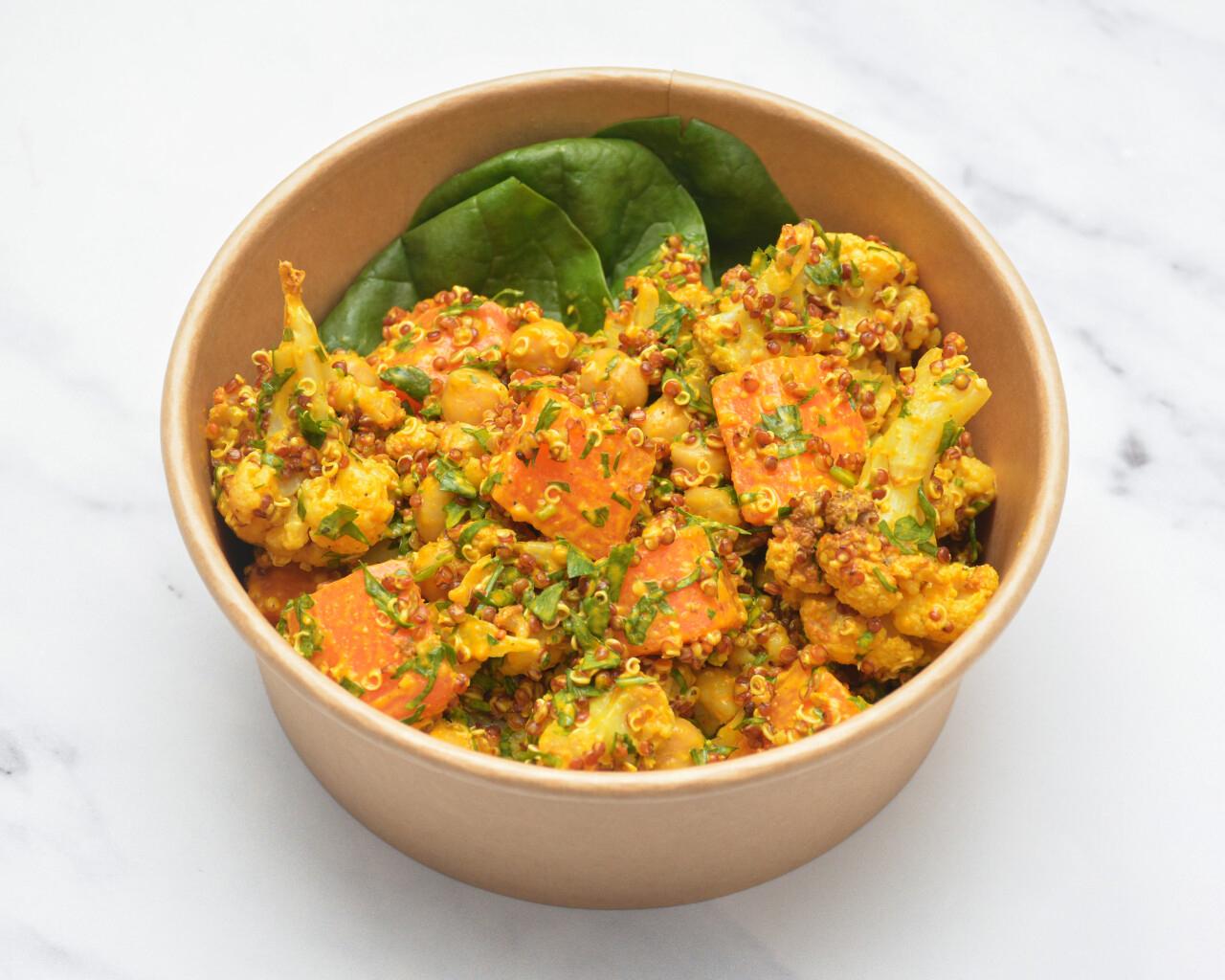 Cauliflower & Chickpea Salad