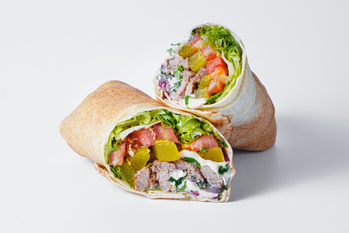 Shawarma Meat Wrap