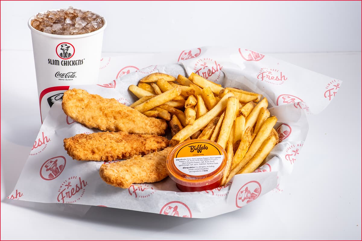 3 Plant Based Tenders Meal