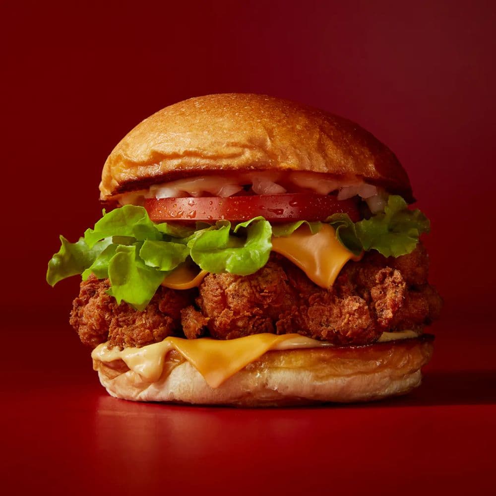 Vegan Cauli Burger + Fries