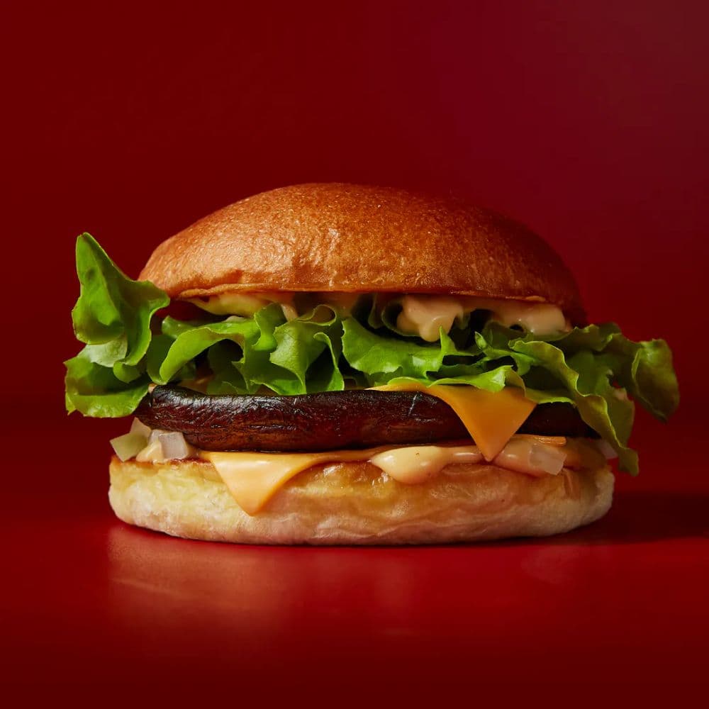 Vegan Shroom Burger + Fries