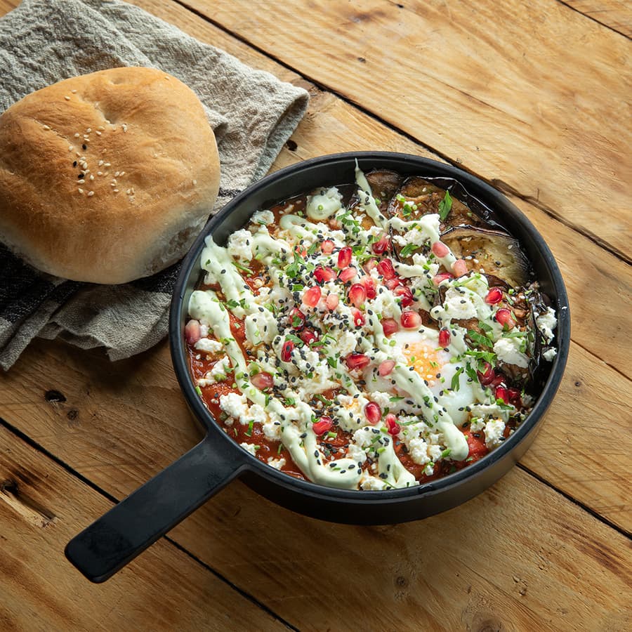  Shakshuka - Eggplant & Feta