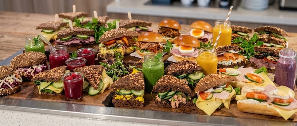 Luxury Sandwich Lunch with Smoothie