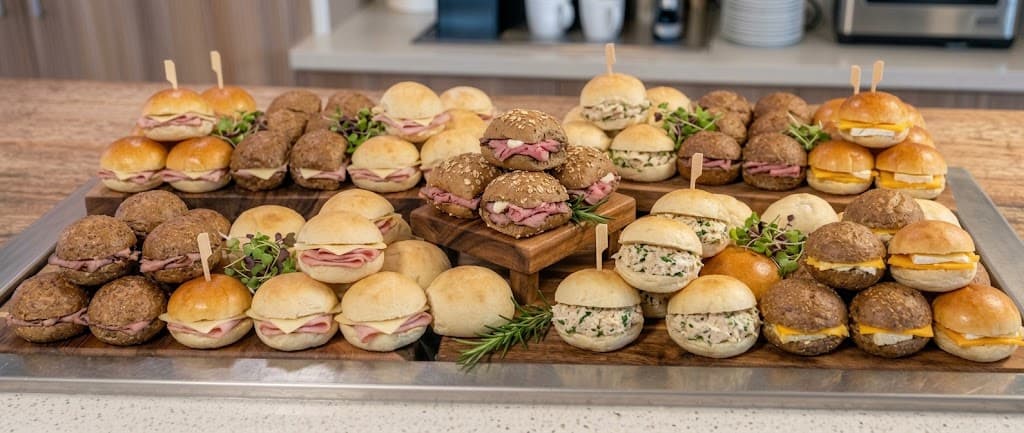 Trio of Filled Sandwiches