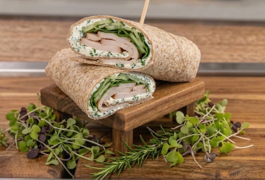 Smoked Chicken & Cream Cheese Wrap