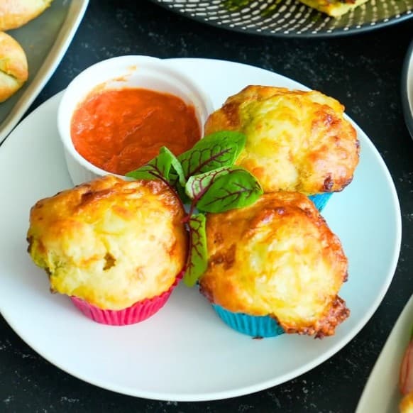 Freshly Baked Savoury Muffin