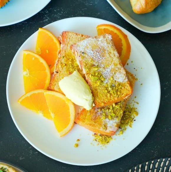 Toasted Orange & Almond Cake